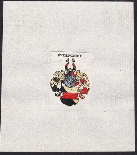 Püdendorf - Püdendorf Wappen Adel coat of arms heraldry Heraldik