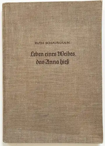 Leben eines Weibes, das Anna hieß. - Eine Folge von 21 Scherenschnitten zu einem Gedicht.