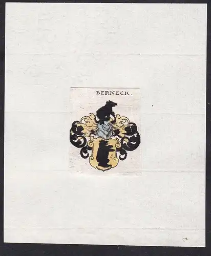 Berneck - Berneck Wappen Adel coat of arms heraldry Heraldik