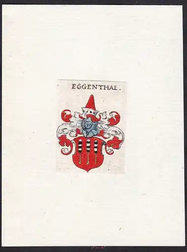 Eggenthal - Eggenthal Egental Wappen Adel coat of arms heraldry Heraldik