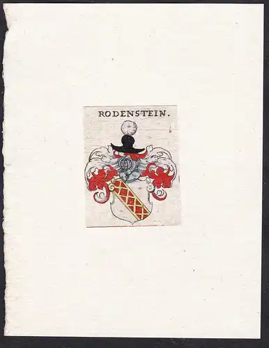 Rodenstein - Rodenstein Wappen Adel coat of arms heraldry Heraldik