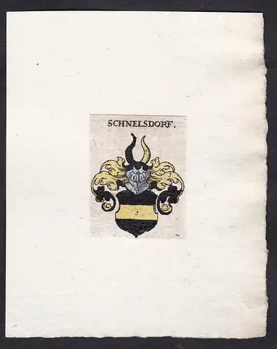 Schnelsdorf - Schnelsdorf Schnelldorf Wappen Adel coat of arms heraldry Heraldik