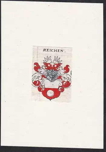 Reichen - Reichen Reich Wappen Adel coat of arms heraldry Heraldik