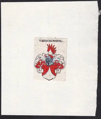Übrichingen - Übrichingen Wappen Adel coat of arms heraldry Heraldik