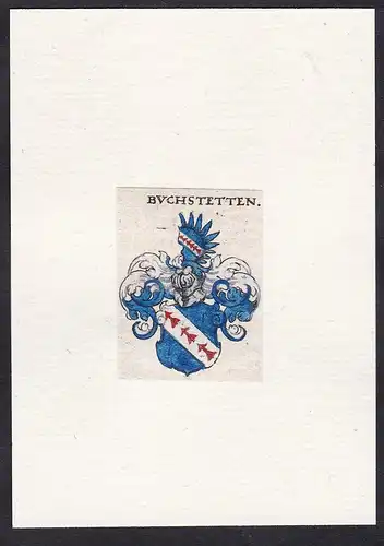 Buchstetten - Buchstetten Wappen Adel coat of arms heraldry Heraldik