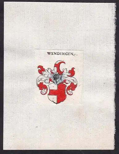 Wendingen - Wendingen Wending Wappen Adel coat of arms heraldry Heraldik