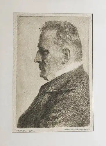 Herr Gr. - Adolf Grell (1874-1932) Schauspieler Portrait