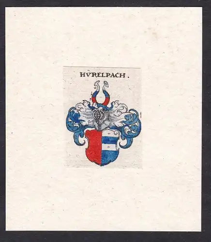 Hürelpach - Hürelpach Hürelbach Wappen Adel coat of arms heraldry Heraldik