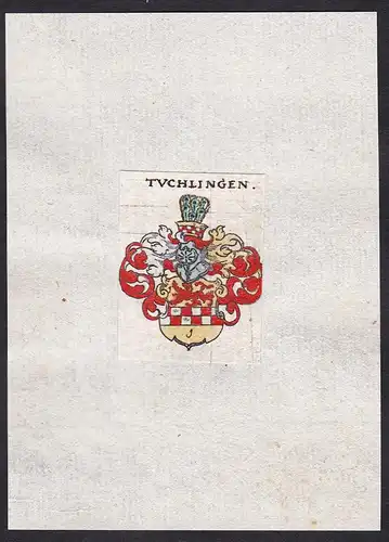 Tuchlingen - Tuchlingen Wappen Adel coat of arms heraldry Heraldik