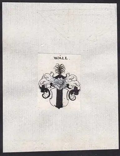 Wäll - Wäll Wappen Adel coat of arms heraldry Heraldik