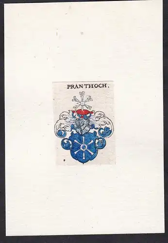 Pranthoch - Pranthoch Wappen Adel coat of arms heraldry Heraldik