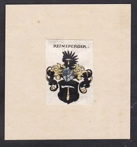 Reinsperger - Reinsperger Reinsberger Wappen Adel coat of arms heraldry Heraldik