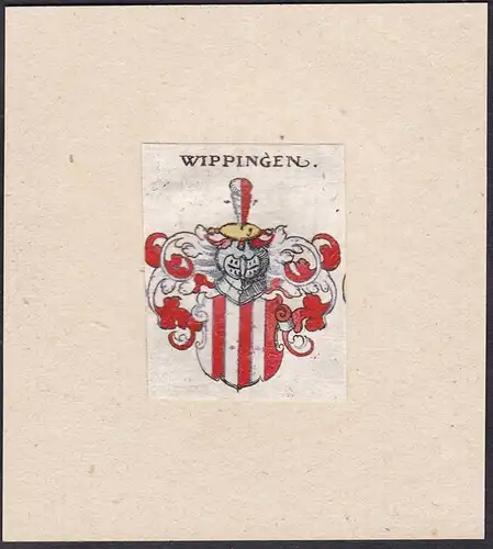 Wippingen - Wippingen Wappen Adel coat of arms heraldry Heraldik