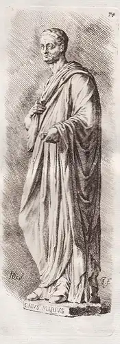 Caius Marius Gaius Marius (Plate 74) - Roman general statesman Statue statues sculpture antiquity Antike Alter