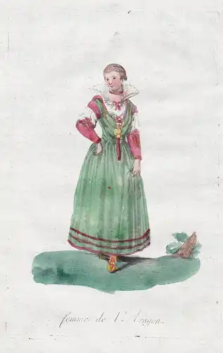 Femme de l'Aragon - Aragonien Aragon Spanien Spain Espana costume Tracht