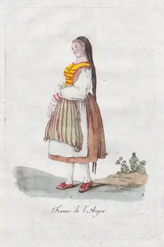 Femme de l'Argou - Kanton Aargau Schweiz Suisse Switzerland costume  Tracht