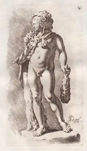 Young Hercules (Plate 64) - Herkules Mythologie mythology Statue statues sculpture antiquity Antike Altertum