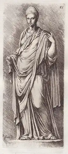 Sabina / (Plate 45) - Roman Statue statues sculpture antiquity Antike Altertum