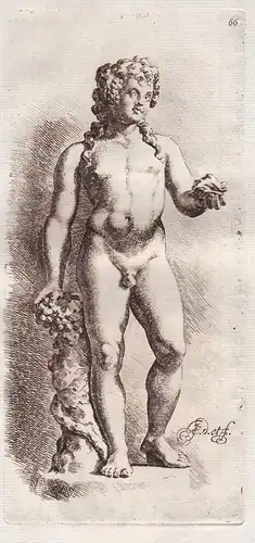 Infant Dionysus (Plate 66) - nude Akt Mythologie mythology Statue statues sculpture antiquity Antike Altertum