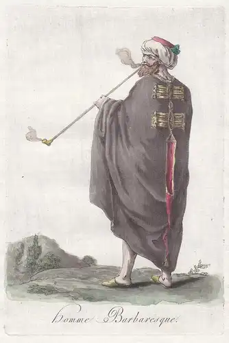 Homme Barbaresque - Barbary Afrika Africa costume Tracht