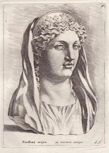 Faustina major (Plate 56) - Faustina the Elder (105-140) Roman empress Statue statues sculpture antiquity Anti