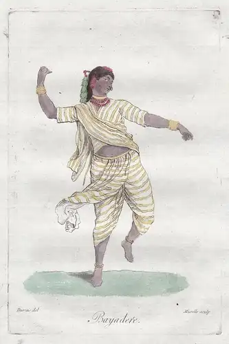 Bayadere - dancer Tempeltänzerin Indien India Asien Asia costume Tracht