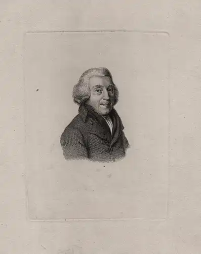 Johannes Willmet (1750-1835) Amsterdam Dutch Hebraist author writer Portrait