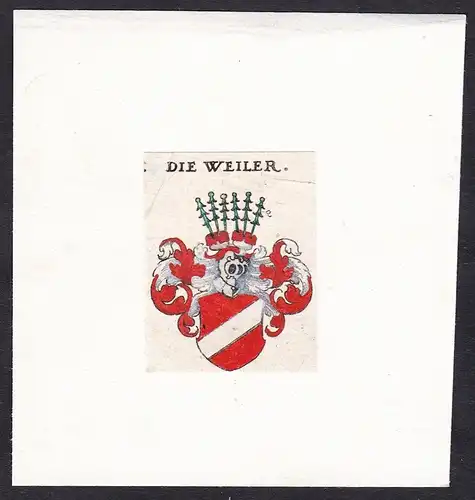 Die Weiler - Die Weiler Wappen Adel coat of arms heraldry Heraldik