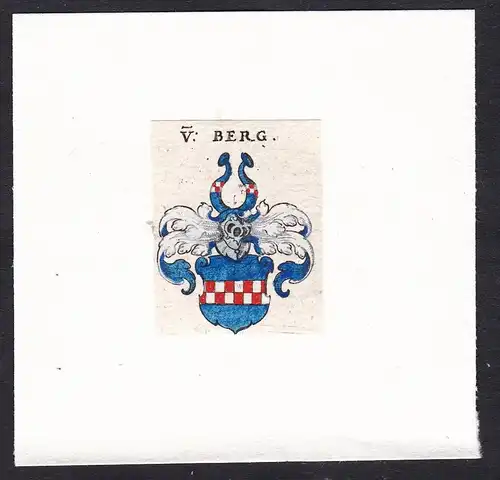 V: Berg - Von Berg Wappen Adel coat of arms heraldry Heraldik