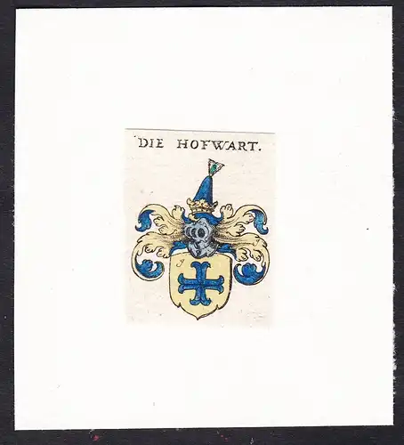 Die Hofwart - Die Hofwart Wappen Adel coat of arms heraldry Heraldik