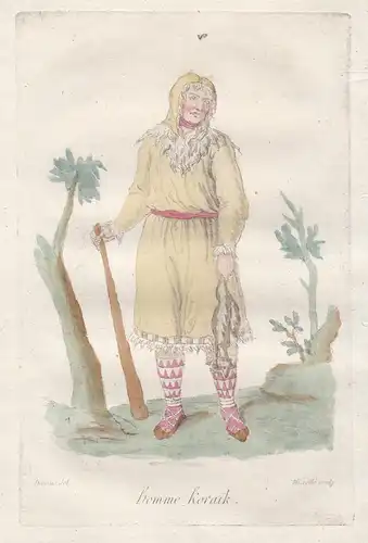 Homme Koraik - Sibirien Siberia Russland Russia costume Tracht