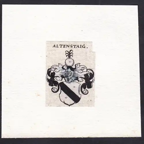 Altenstaig - Altenstaig Altensteig Wappen Adel coat of arms heraldry Heraldik