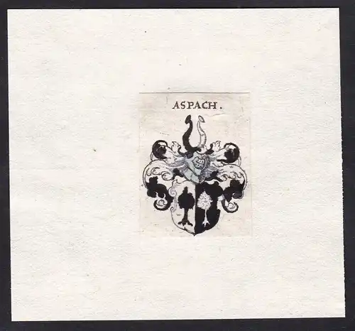 Aspach - Aspach Asbach Wappen Adel coat of arms heraldry Heraldik