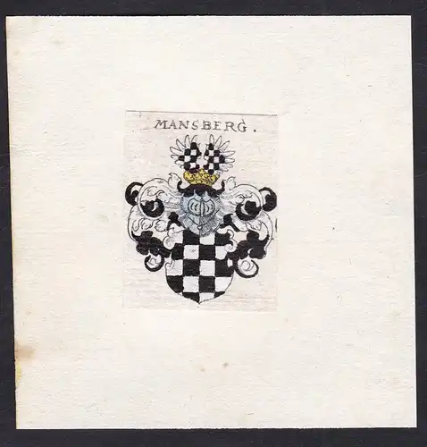 Mansberg - Mansberg Mannsberg Wappen Adel coat of arms heraldry Heraldik