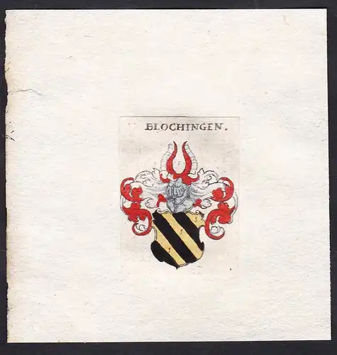 Blochingen - Blochingen Wappen Adel coat of arms heraldry Heraldik