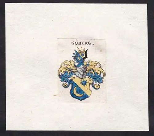 Göberg - Göberg Wappen Adel coat of arms heraldry Heraldik