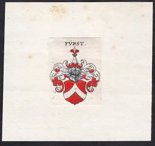 Fürst - Fürst Wappen Adel coat of arms heraldry Heraldik