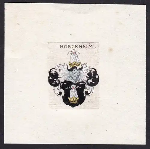 Horckheim - Horckheim Wappen Adel coat of arms heraldry Heraldik