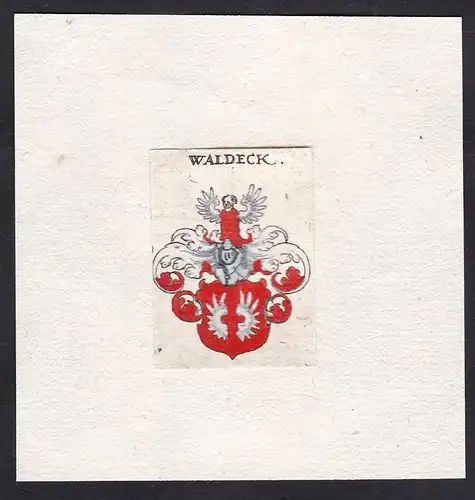 Waldeck - Waldeck Wappen Adel coat of arms heraldry Heraldik