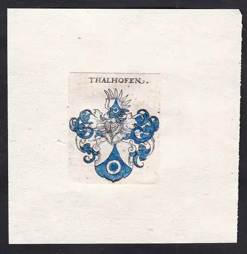 Thalhofen - Thalhofen Wappen Adel coat of arms heraldry Heraldik