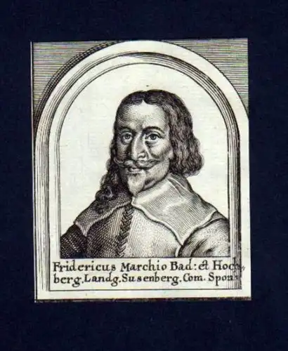 Friedrich V. v. Baden-Durlach   Portrait