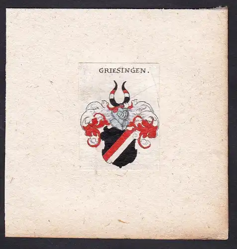 Griesingen - Griesingen Wappen Adel coat of arms heraldry Heraldik