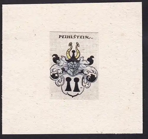 Peihlstein - Peihlstein Peilstein Wappen Adel coat of arms heraldry Heraldik