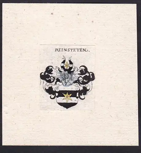 Reinsteten - Reinsteten Reinstetten Wappen Adel coat of arms heraldry Heraldik