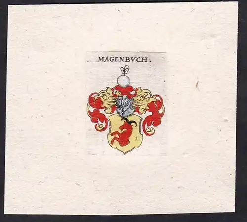 Magenbuch - Magenbuch Wappen Adel coat of arms heraldry Heraldik