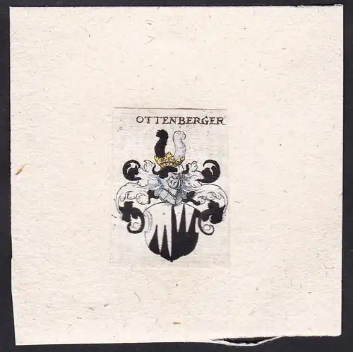 Ottenberger - Ottenberger Otenberger Wappen Adel coat of arms heraldry Heraldik