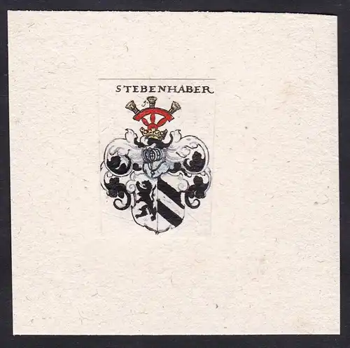 Stebenhaber - Stebenhaber Wappen Adel coat of arms heraldry Heraldik