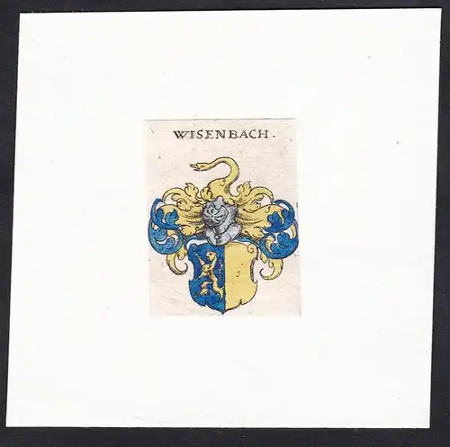 Wisenbach - Wisenbach Wiesenbach Wappen Adel coat of arms heraldry Heraldik