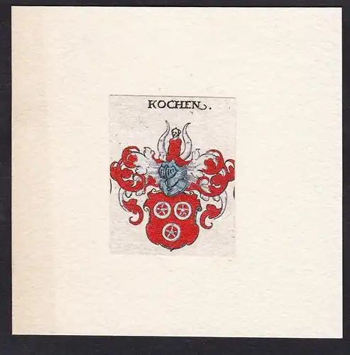 Kochen - Kochen Wappen Adel coat of arms heraldry Heraldik