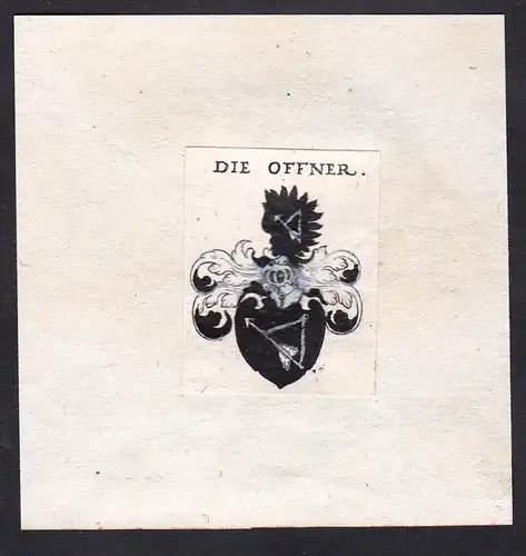 Die Offner - Die Offner Ofner Wappen Adel coat of arms heraldry Heraldik